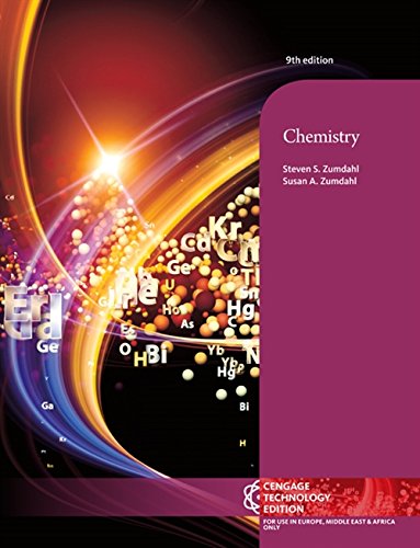 Beispielbild fr Chemistry: Cengage Technology Edition zum Verkauf von HPB-Red