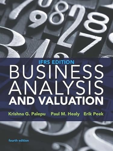 Stock image for Business Analysis and Valuation for sale by SecondSale