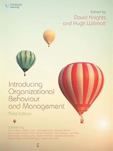 Beispielbild fr Introducing Organizational Behaviour and Management zum Verkauf von Anybook.com