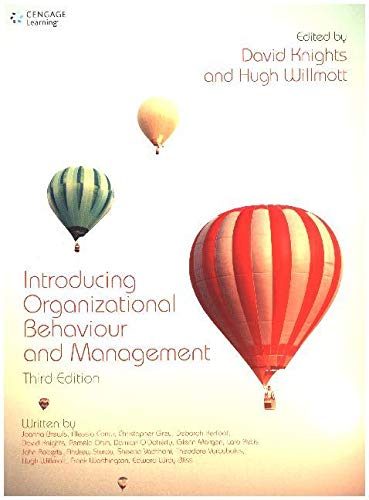 Stock image for Introducing Organizational Behaviour and Management for sale by Brit Books
