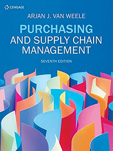 9781473749443: Purchasing and Supply Chain Management
