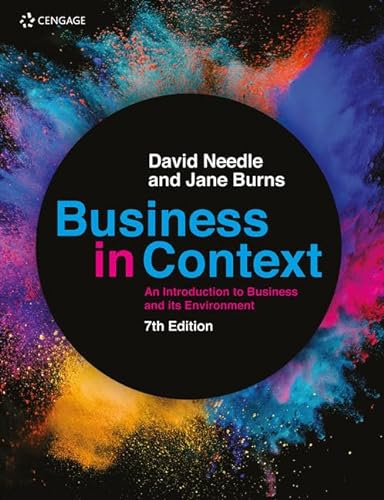 9781473758391: Business in Context: An Introduction to Business and its Environment