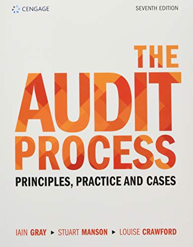 Stock image for The Audit Process: Principles, Practice and Cases for sale by AwesomeBooks