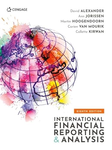 Imagen de archivo de International Financial Reporting and Analysis a la venta por Better World Books Ltd