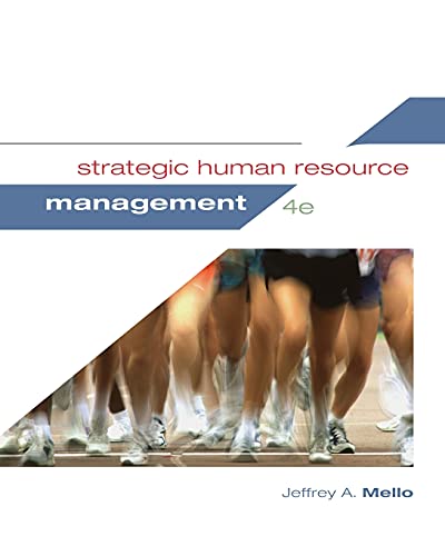 Stock image for Strategic Human Resource Management 4e (Softbound) for sale by Ria Christie Collections