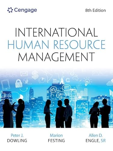 Beispielbild fr International Human Resource Management zum Verkauf von Monster Bookshop