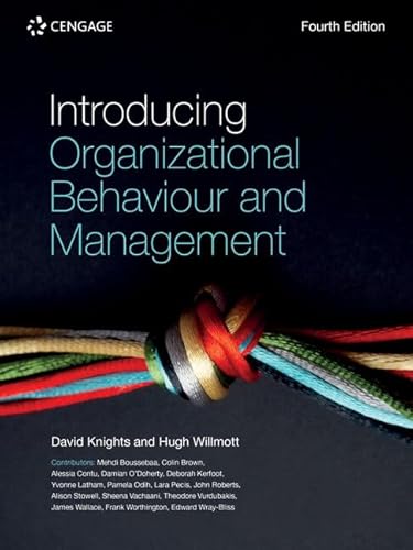 9781473773851: Introducing Organizational Behaviour and Management