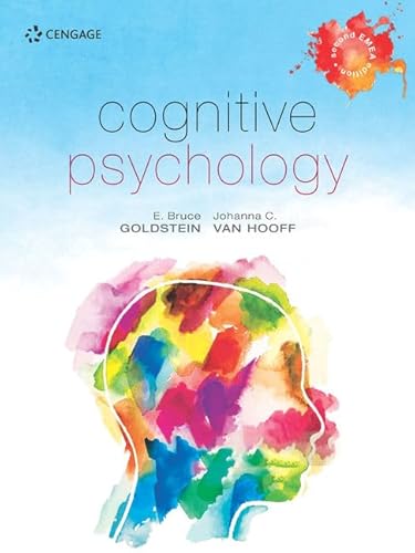 Stock image for Cognitive Psychology [Paperback] Goldstein, E. and van Hooff, Johanna for sale by Gonkerbooks