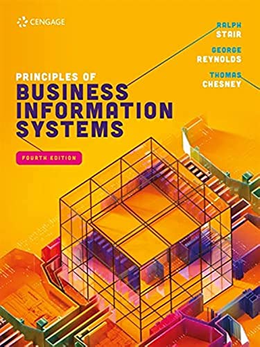 Imagen de archivo de Principles of Business Information Systems a la venta por Blackwell's