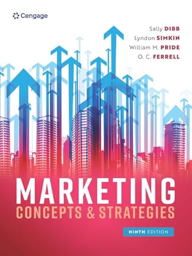 Stock image for Marketing Concepts and Strategies for sale by Chiron Media