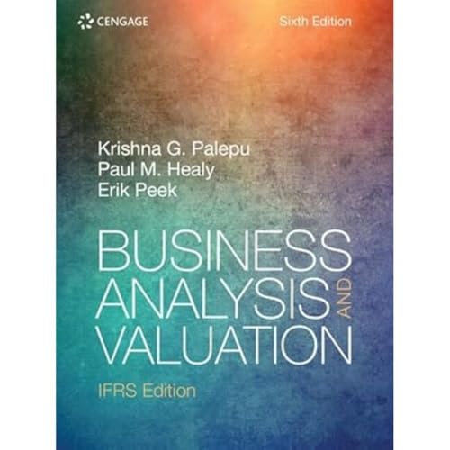 Stock image for Business Analysis and Valuation for sale by Blackwell's