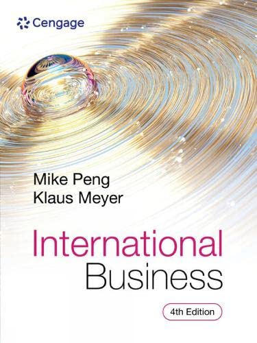 Stock image for International Business for sale by Blackwell's