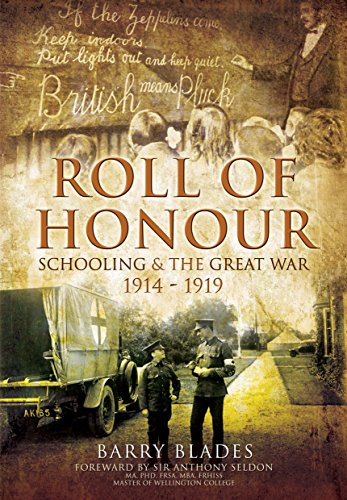 Beispielbild fr Roll of Honour: Schooling and the Great War 1914-1919 zum Verkauf von WorldofBooks