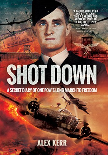 Beispielbild fr Shot Down: The Secret Diary of One POW  s Long March to Freedom zum Verkauf von Books From California