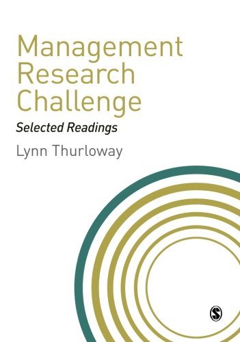 Beispielbild fr Management Research Challenge zum Verkauf von WorldofBooks
