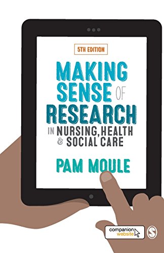 Stock image for Making Sense of Research in Nursing, Health and Social Care for sale by Better World Books
