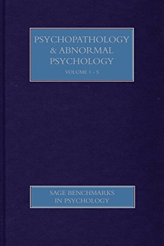 9781473907720: Psychopathology & Abnormal Psychology (SAGE Benchmarks in Psychology)