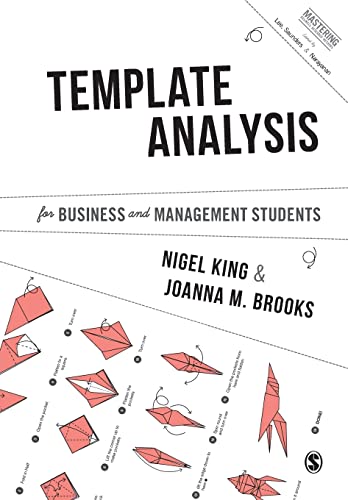 Stock image for Template Analysis for Business and Management Students (Mastering Business Research Methods) for sale by HPB-Red