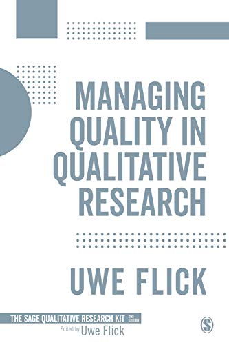 Beispielbild fr Managing Quality in Qualitative Research: 10 (Qualitative Research Kit) zum Verkauf von WorldofBooks