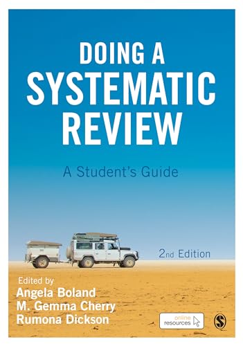 Beispielbild fr Doing a Systematic Review: A Student's Guide zum Verkauf von HPB-Emerald