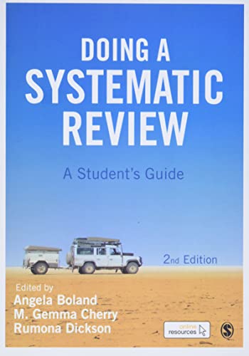 Stock image for Doing a Systematic Review: A Student's Guide for sale by HPB-Emerald