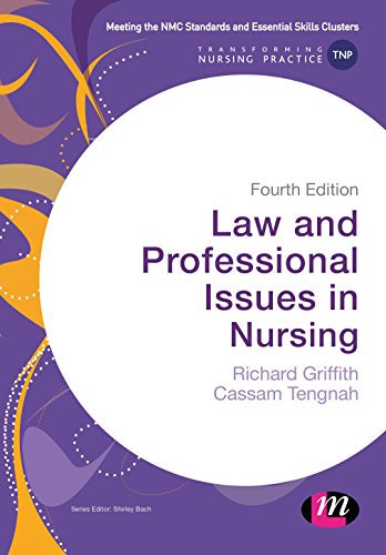 Stock image for Law and Professional Issues in Nursing (Transforming Nursing Practice Series) for sale by The Book Corner
