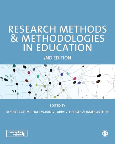 9781473969797: Research Methods and Methodologies in Education