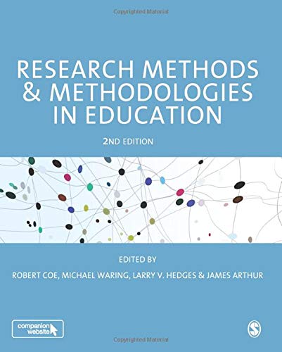 Imagen de archivo de Research Methods and Methodologies in Education a la venta por Better World Books
