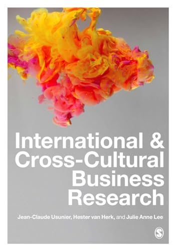 Beispielbild fr International and Cross-Cultural Business Research zum Verkauf von Blackwell's