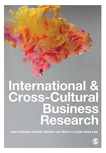 Stock image for International &amp; Cross-Cultural Business Research for sale by Blackwell's
