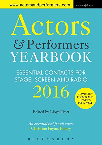 Beispielbild fr Actors and Performers Yearbook 2016 zum Verkauf von AwesomeBooks