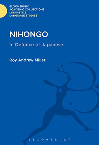 Beispielbild fr Nihongo: In Defence of Japanese (Linguistics: Bloomsbury Academic Collections) zum Verkauf von Reuseabook