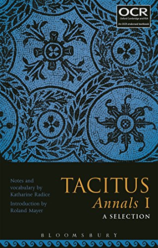 Stock image for Tacitus Annals I for sale by Blackwell's