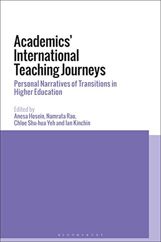 Beispielbild fr Academics' International Teaching Journeys: Personal Narratives of Transitions in Higher Education zum Verkauf von Book Dispensary