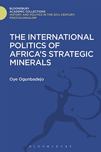 Imagen de archivo de The International Politics of Africa's Strategic Minerals a la venta por Blackwell's