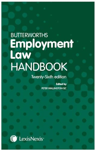 Beispielbild fr Butterworths Employment Law Handbook zum Verkauf von WorldofBooks