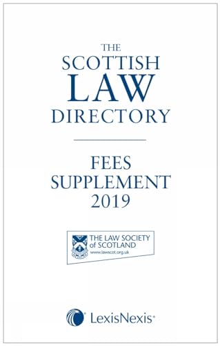 Beispielbild fr The Scottish Law Directory: The White Book Fees Supplement 2019 zum Verkauf von WorldofBooks
