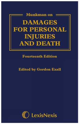 Stock image for Munkman Damages For Personal Injuries and Death for sale by Revaluation Books