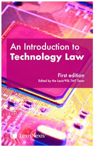 Stock image for An Introduction to Technology Law for sale by Blackwell's