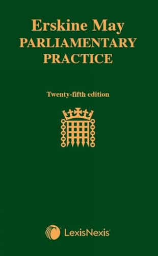 Stock image for Erskine May: Parliamentary Practice for sale by Revaluation Books