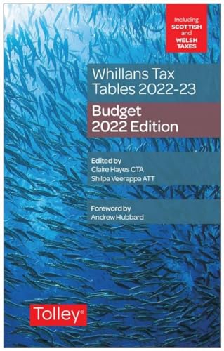 Stock image for Whillans's Tax Tables 2022-23 (Budget edition) for sale by AwesomeBooks