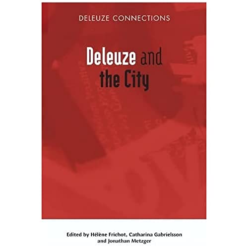 Beispielbild fr Deleuze and the City zum Verkauf von TextbookRush