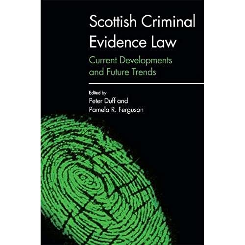 Beispielbild fr Scottish Criminal Evidence Law zum Verkauf von Blackwell's