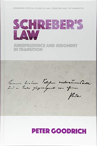Beispielbild fr Schreber's Law zum Verkauf von Blackwell's