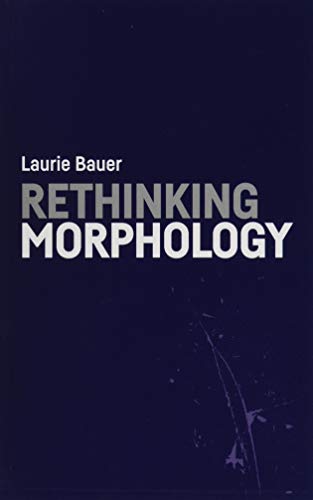 Stock image for Rethinking Morphology: for sale by TextbookRush