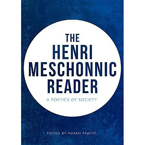 Stock image for The Henri Meschonnic Reader for sale by Blackwell's