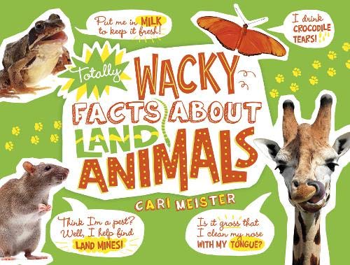Beispielbild fr Totally Wacky Facts About Land Animals (Mind Benders) zum Verkauf von WorldofBooks
