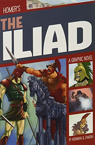 Beispielbild fr Classic Graphic Fiction: The Iliad zum Verkauf von WorldofBooks
