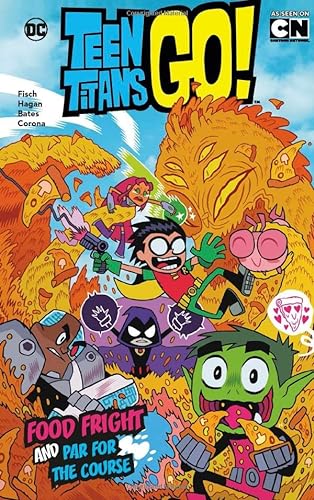 Stock image for Food Fright and Par for the Course (DC Comics: DC Teen Titans Go!) for sale by AwesomeBooks