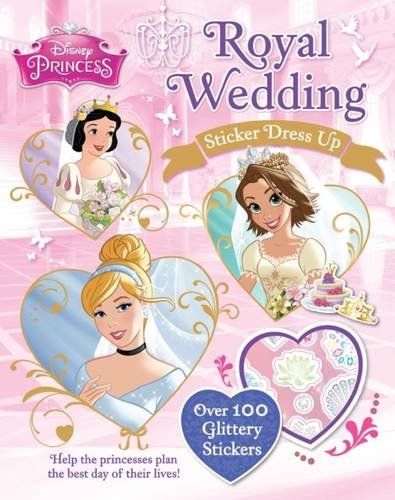 9781474805407: Disney Princess Royal Wedding Sticker Dress Up
